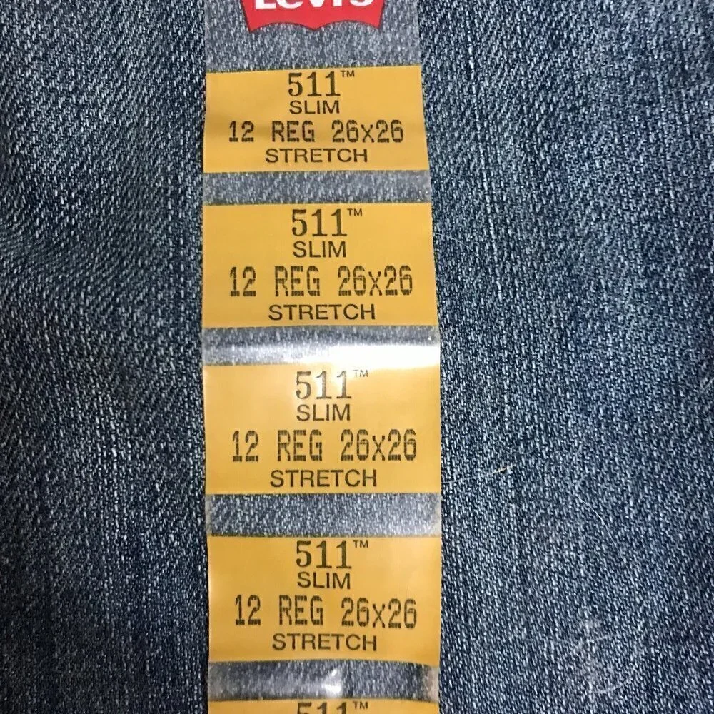 LEVIS 511 WOMENS JEANS SLIM FIT SIZE 26W 26L NWT - Picture 5 of 6